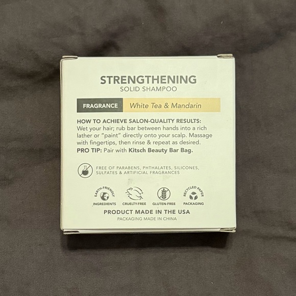 Kitsch Rice Water Protein Solid Strengthening Shampoo/Heatless Curling Set - NIB - Picture 3 of 8